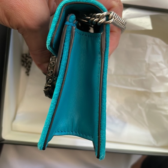 Super Mini Dionysus Velvet Shoulder Bag - Picture 10 of 10